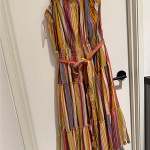 Anthropologie Multicolor Striped Dress